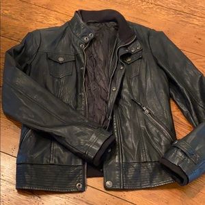 True Religion Leather Jacket
